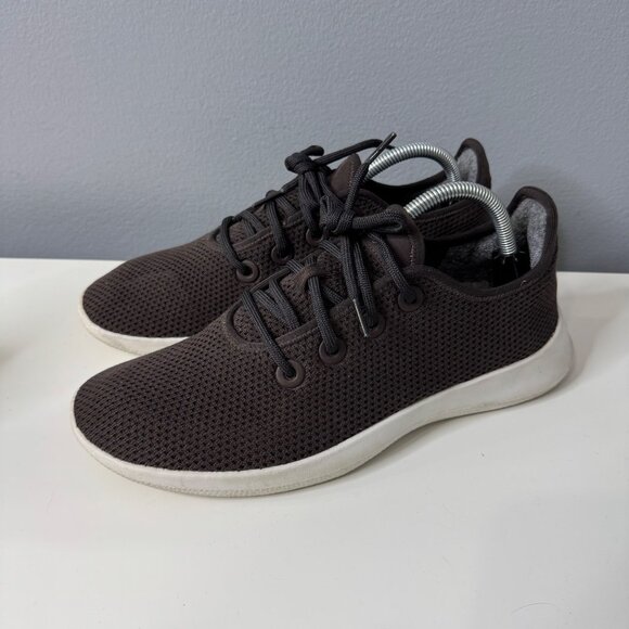 ALLBIRDS women's tree runner sneakers in brown size 11 - Picture 1 of 8